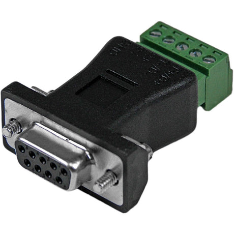 StarTech.com RS422 RS485 Serial DB9 to Terminal Block Adapter — DB92422