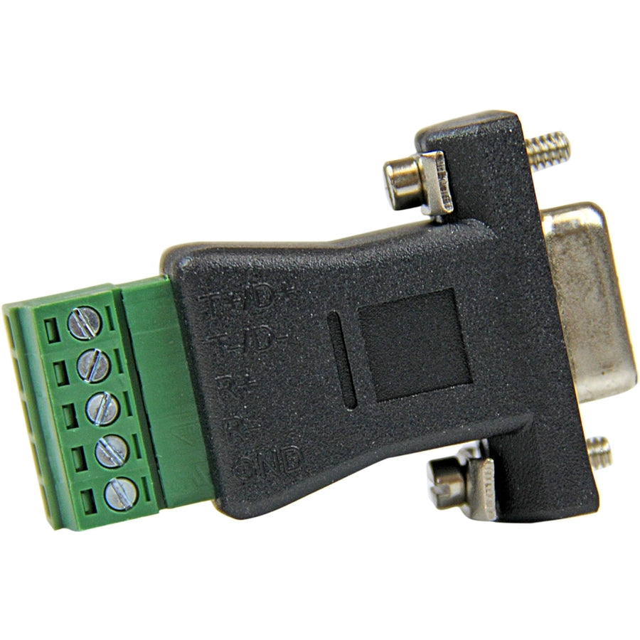 StarTech.com RS422 RS485 Serial DB9 to Terminal Block Adapter — DB92422