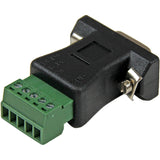StarTech.com RS422 RS485 Serial DB9 to Terminal Block Adapter — DB92422