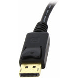 StarTech.com DisplayPort to DVI Adapter, DisplayPort to DVI-D Adapter/Video Converter 1080p, DP 1.2 to DVI Monitor, Latching DP Connector — DP2DVI2