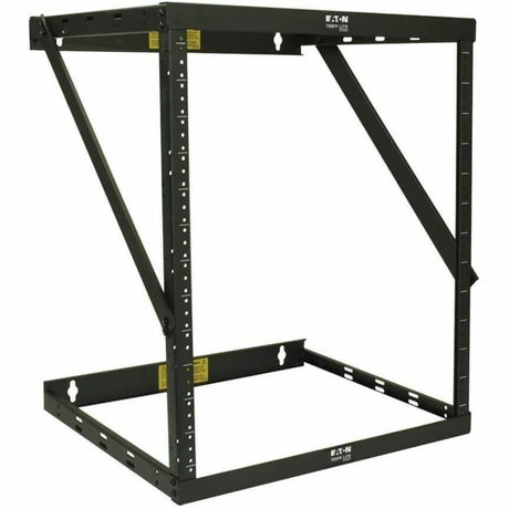 Eaton Tripp Lite Series SmartRack 12U Heavy-Duty Flat-Pack Low-Profile Switch-Depth Wall-Mount 2-Post Open Frame Rack — SRWO12UHD