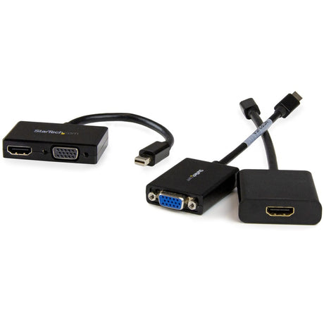 StarTech.com Travel A/V Adapter: 2-in-1 Mini DisplayPort to HDMI or VGA Converter — MDP2HDVGA