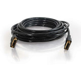 C2G 50ft Pro Series DVI-D Plenum M/M Single Link Digital Video Cable — 41203