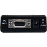 StarTech.com High Resolution VGA to Composite (RCA) or S-Video Converter - PC to TV — VGA2VID