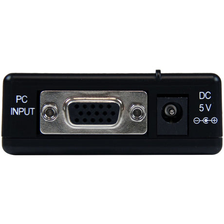 StarTech.com High Resolution VGA to Composite (RCA) or S-Video Converter - PC to TV — VGA2VID