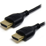 StarTech.com 6ft Slim HDMI Cable, 4K High Speed HDMI Cable with Ethernet, 4K 30Hz UHD HDMI Cord 36AWG, 4K HDMI 1.4 Video/Display Cable — HDMIMM6HSS