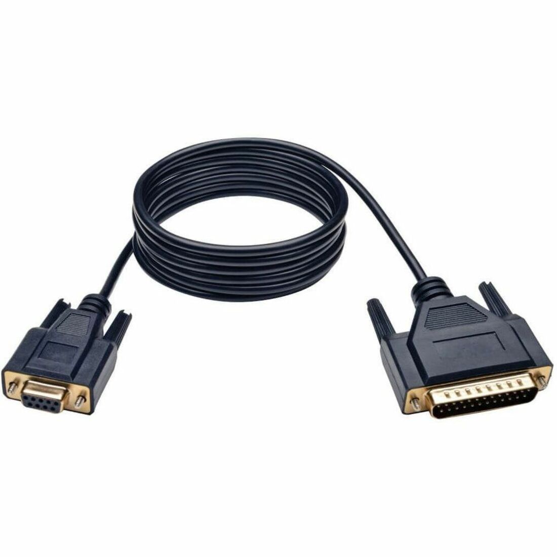 Eaton Tripp Lite Series Null Modem Serial DB9 Serial Cable (DB9 to DB25 F/M), 6 ft. (1.83 m) — P456-006