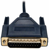 Eaton Tripp Lite Series Null Modem Serial DB9 Serial Cable (DB9 to DB25 F/M), 6 ft. (1.83 m) — P456-006