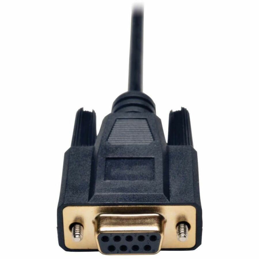 Eaton Tripp Lite Series Null Modem Serial DB9 Serial Cable (DB9 to DB25 F/M), 6 ft. (1.83 m) — P456-006