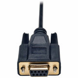 Eaton Tripp Lite Series Null Modem Serial DB9 Serial Cable (DB9 to DB25 F/M), 6 ft. (1.83 m) — P456-006