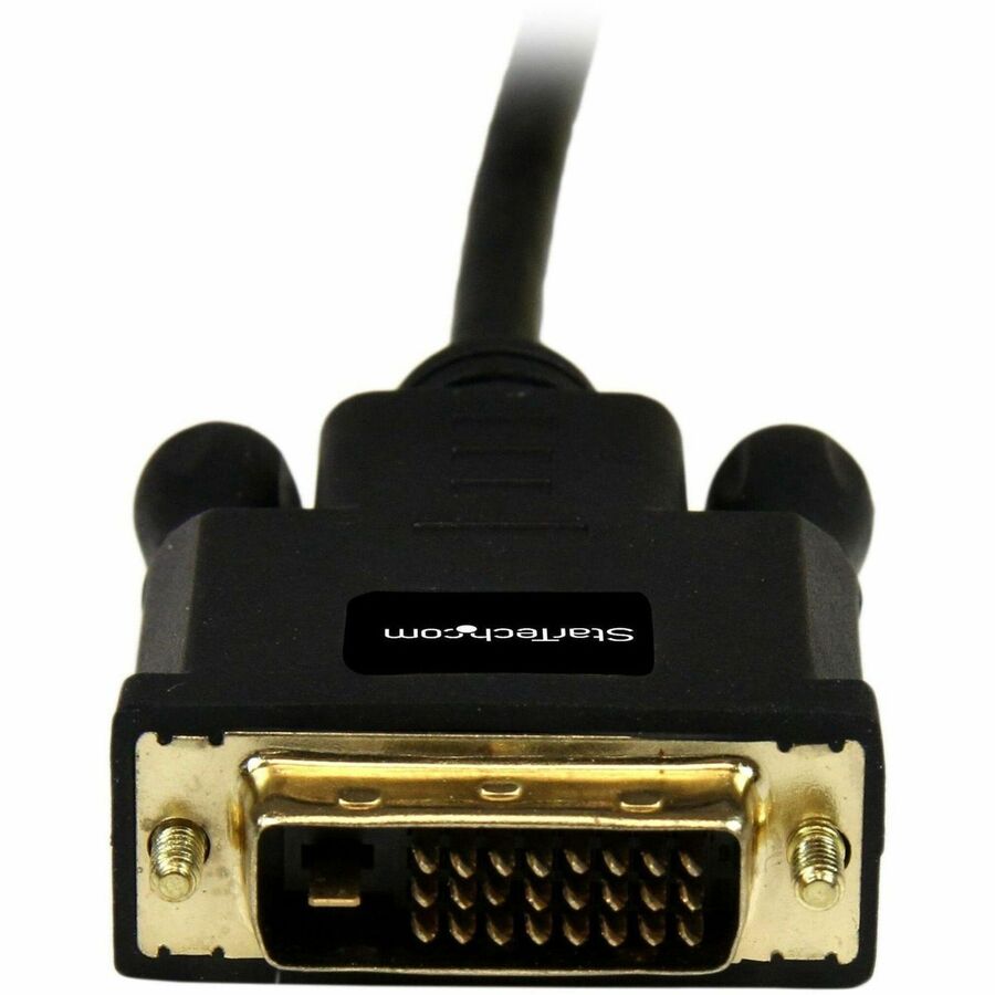 StarTech.com 6ft Mini DisplayPort to DVI Cable, Mini DP to DVI-D Adapter/Converter Cable, 1080p Video, mDP 1.2 to DVI Monitor/Display — MDP2DVIMM6B