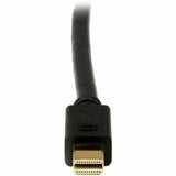StarTech.com 6ft Mini DisplayPort to DVI Cable, Mini DP to DVI-D Adapter/Converter Cable, 1080p Video, mDP 1.2 to DVI Monitor/Display — MDP2DVIMM6B