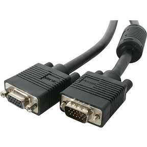 StarTech.com High-Resolution Coaxial VGA - Monitor extension Cable - HD-15 (M) - HD-15 (F) - 3 ft — MXT101HQ3