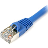 StarTech.com 25 ft Blue Shielded Snagless Cat5e Patch Cable — S45PATCH25BL