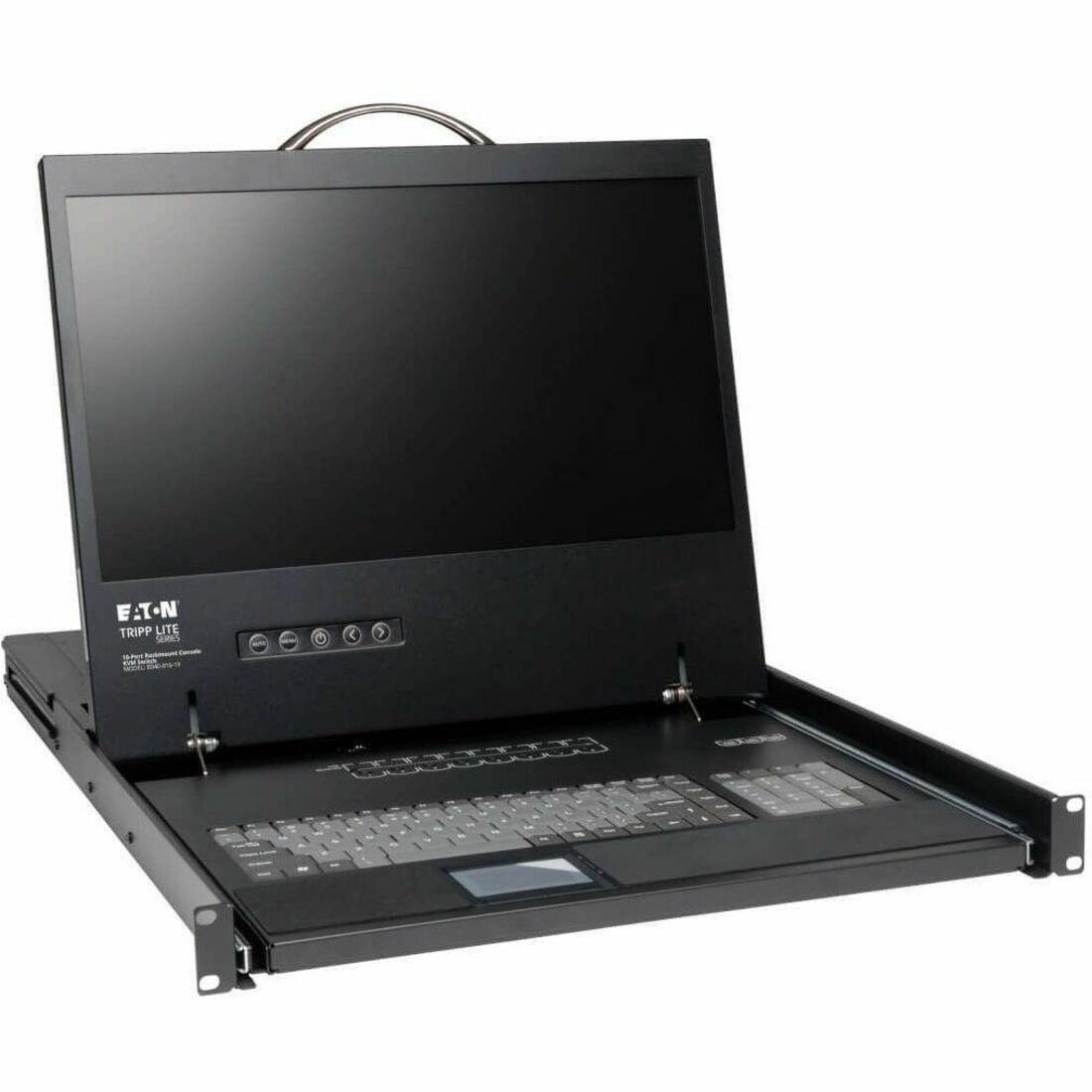 Eaton Tripp Lite Series NetController 16-Port 1U Rack-Mount Console KVM Switch with 19-in. LCD, TAA — B040-016-19