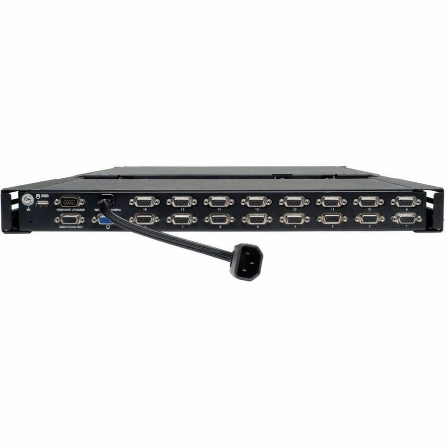 Eaton Tripp Lite Series NetController 16-Port 1U Rack-Mount Console KVM Switch with 19-in. LCD, TAA — B040-016-19
