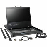 Eaton Tripp Lite Series NetController 16-Port 1U Rack-Mount Console KVM Switch with 19-in. LCD, TAA — B040-016-19