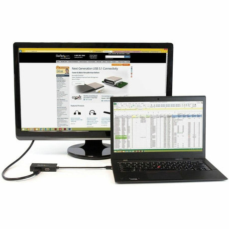 StarTech.com Mini DisplayPort Adapter - 3-in-1 - 1080p - Monitor Adapter - Mini DP to HDMI / VGA / DVI Adapter Hub — MDP2VGDVHD
