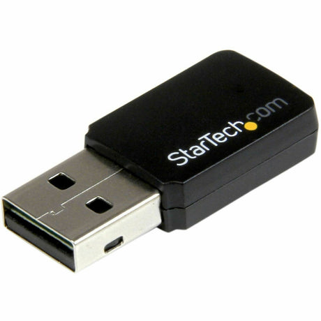 StarTech.com USB 2.0 AC600 Mini Dual Band Wireless-AC Network Adapter - 1T1R 802.11ac WiFi Adapter — USB433WACDB