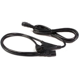StarTech.com 10ft (3m) Power Extension Cord Splitter, C14 to 2x C13, 13A 250V, 16AWG, Computer Power Cord Extension, Power Extension Cable — PXT100Y