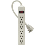 Belkin 6 Outlet Power Strip - 5 foot cord - White — F9P609-05R-DP