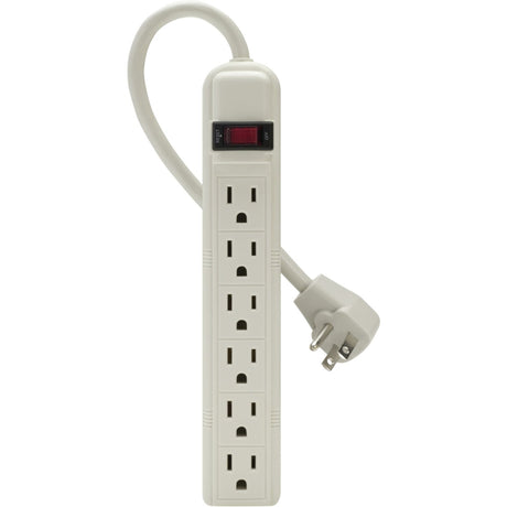 Belkin 6 Outlet Power Strip - 5 foot cord - White — F9P609-05R-DP