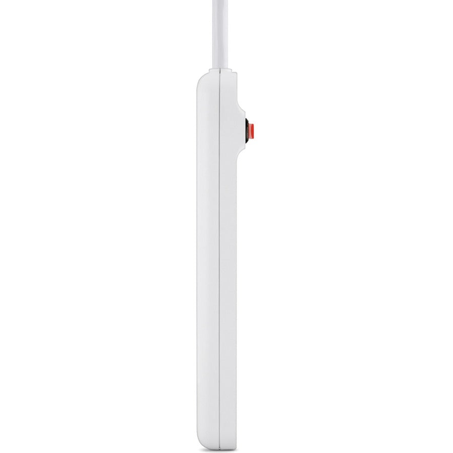 Belkin 6 Outlet Power Strip - 5 foot cord - White — F9P609-05R-DP