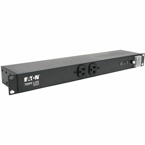 Eaton Tripp Lite Series Isobar 12-Outlet Network Server Surge Protector, 15 ft. (4.57 m) Cord with 5-20P Plug, 3840 Joules, Diagnostic LEDs, 1U Rackmount — IBAR12-20ULTRA