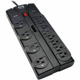 Eaton Tripp Lite Series Protect It! 12-Outlet Surge Protector, 8 ft. (2.43 m) Cord, 2160 Joules, Tel/Modem Protection — TLP1208TEL