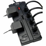 Eaton Tripp Lite Series Protect It! 12-Outlet Surge Protector, 8 ft. (2.43 m) Cord, 2160 Joules, Tel/Modem Protection — TLP1208TEL