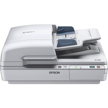 Epson WorkForce DS-6500 Flatbed Scanner - 1200 dpi Optical - White — B11B205221