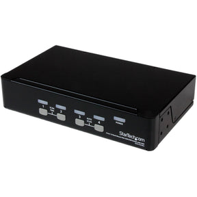 StarTech.com 4 Port 1U Rackmount USB KVM Switch with OSD — SV431DUSBU