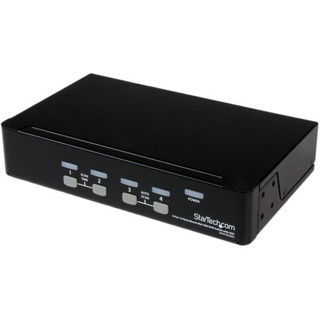 StarTech.com 4 Port 1U Rackmount USB KVM Switch with OSD — SV431DUSBU