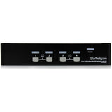 StarTech.com 4 Port 1U Rackmount USB KVM Switch with OSD — SV431DUSBU