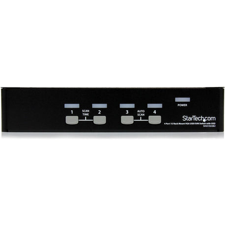 StarTech.com 4 Port 1U Rackmount USB KVM Switch with OSD — SV431DUSBU