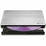 LG GP60NS50 External Ultra Slim Portable DVDRW Silver - Retail Pack — GP60NS50