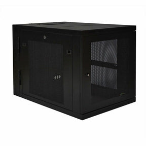 Eaton Tripp Lite Series SmartRack 12U Server-Depth Wall-Mount Small Rack Enclosure, Hinged Back — SRW12US33