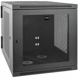 Eaton Tripp Lite Series SmartRack 12U Server-Depth Wall-Mount Small Rack Enclosure, Hinged Back — SRW12US33
