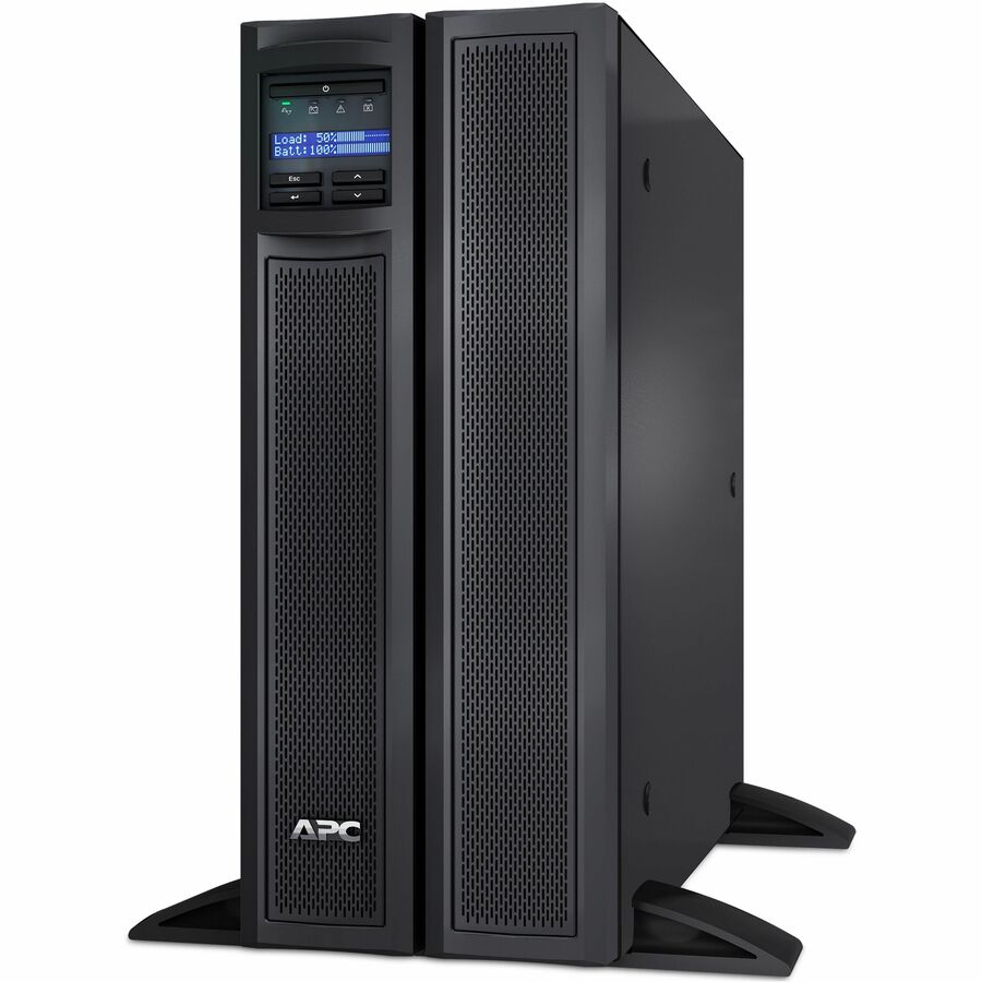 APC Smart-UPS X, Line Interactive,2000VA,Rack/tower convertible 4U, 100V-127V, 6x 5-15R+3x 5-20R+1x L5-20R NEMA,SmartSlot,Extended runtime,Short depth — SMX2000LV