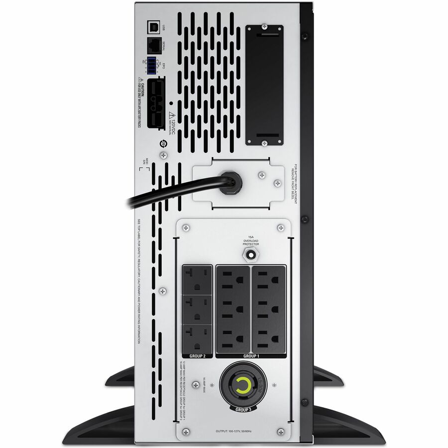 APC Smart-UPS X, Line Interactive,2000VA,Rack/tower convertible 4U, 100V-127V, 6x 5-15R+3x 5-20R+1x L5-20R NEMA,SmartSlot,Extended runtime,Short depth — SMX2000LV