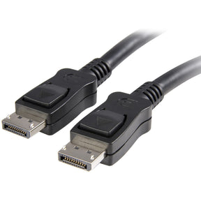 StarTech.com 25 ft DisplayPort Cable with Latches - M/M — DISPLPORT25L