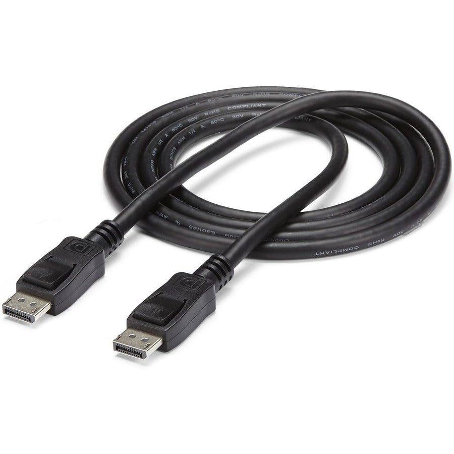 StarTech.com 25 ft DisplayPort Cable with Latches - M/M — DISPLPORT25L