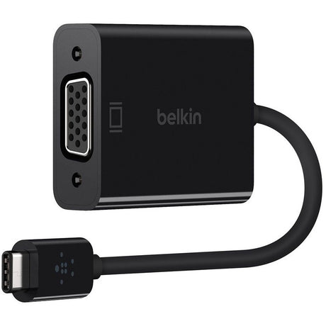 Belkin USB-C to VGA Adapter (For Business / Bag & Label) — B2B143-BLK