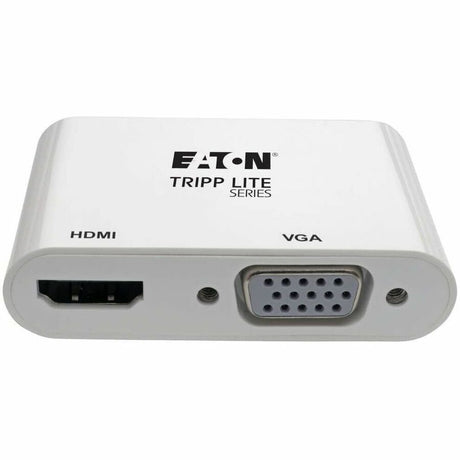 Eaton Tripp Lite Series USB-C Multiport Adapter (M/2xF) - 4K HDMI, VGA, White — U444-06N-HV4K