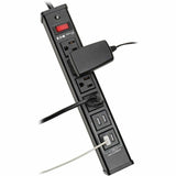 Eaton Tripp Lite Series 4-Outlet Surge Protector with 4 USB Ports (4.2A Shared) - 6 ft. (1.83 m) Cord, 450 Joules, Metal Housing — TLM446USBB