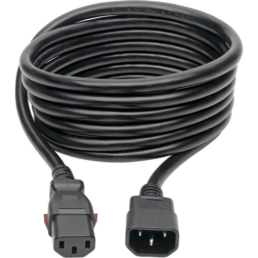 Eaton Tripp Lite Series Heavy-Duty PDU Power Cord, Locking C13 to C14 - 15A, 250V, 14 AWG, 10 ft. (3.05 m) — P005-L10