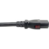 Eaton Tripp Lite Series Heavy-Duty PDU Power Cord, Locking C13 to C14 - 15A, 250V, 14 AWG, 10 ft. (3.05 m) — P005-L10