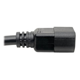 Eaton Tripp Lite Series Heavy-Duty PDU Power Cord, Locking C13 to C14 - 15A, 250V, 14 AWG, 10 ft. (3.05 m) — P005-L10