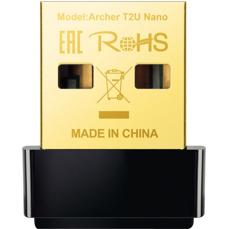 TP-Link Archer T2U Nano - IEEE 802.11ac Dual Band Wi-Fi Adapter for PC Desktop/Notebook — Archer T2U Nano