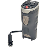 Eaton Tripp Lite Series 200W PowerVerter Ultra-Compact Car Inverter with 2 Outlets and 2 USB Charging Ports, Cup Holder Design — PV200CUSB